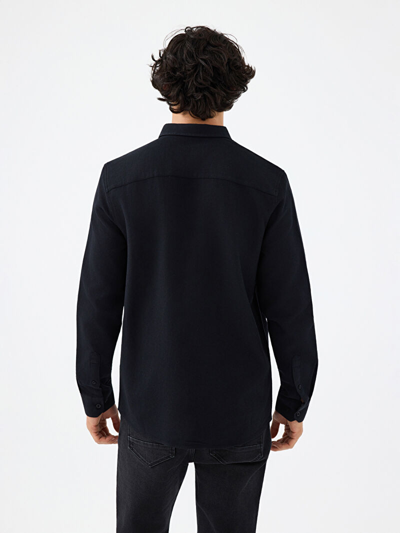 Regular Fit Erkek Gömlek U.kol