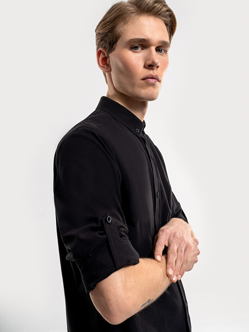 Regular Fit Erkek Gömlek U.kol