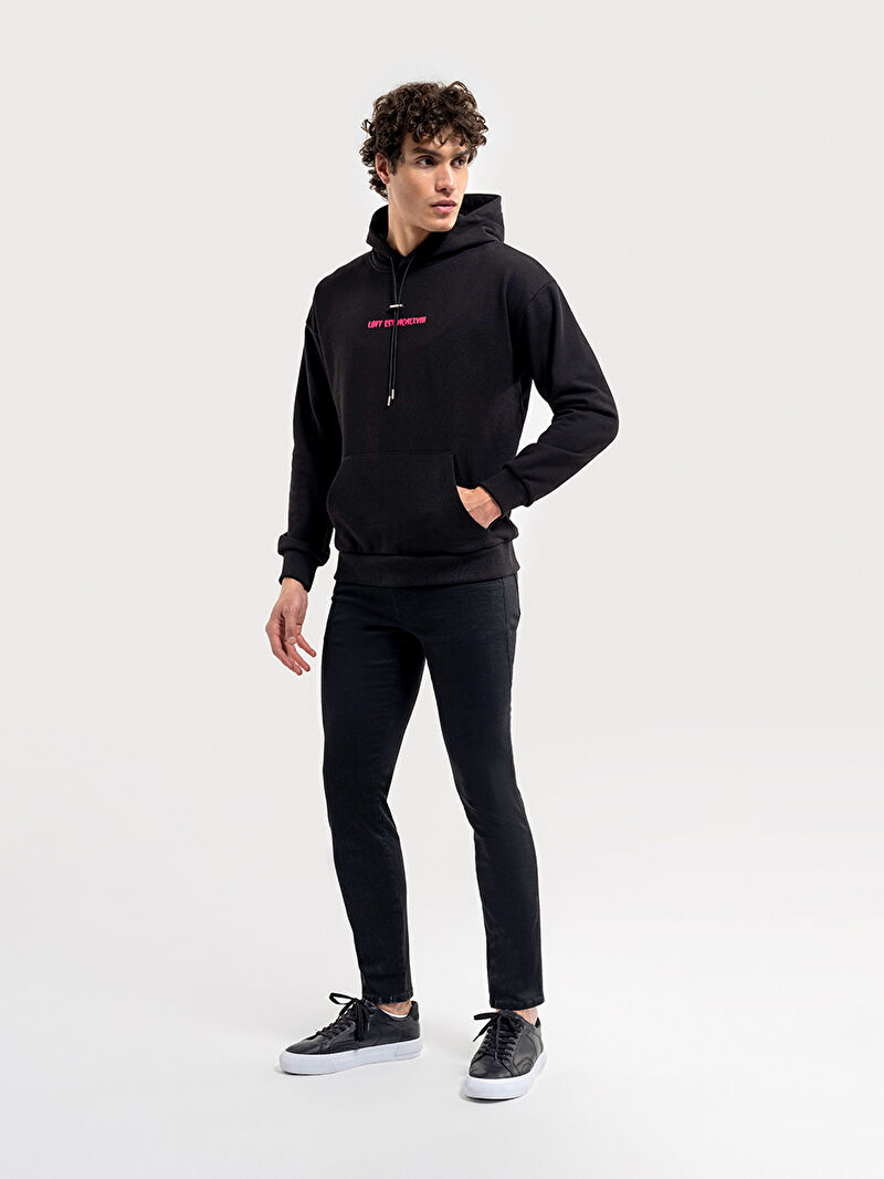 Oversize Fit Erkek Sweatshirt