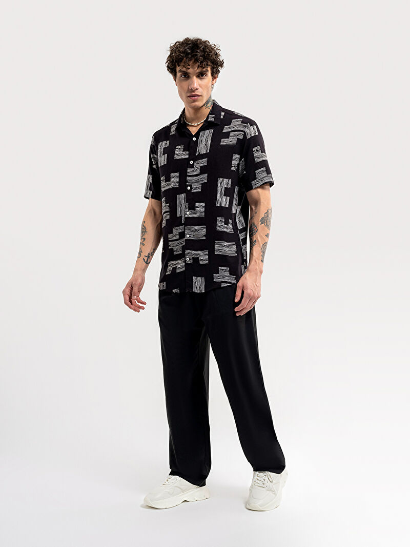 Relax Fit Erkek Gömlek K.kol