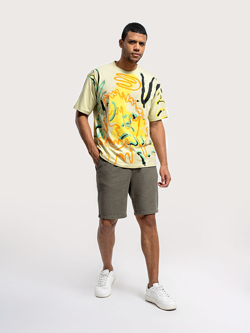 Loose Fit Erkek Tshirt K.kol