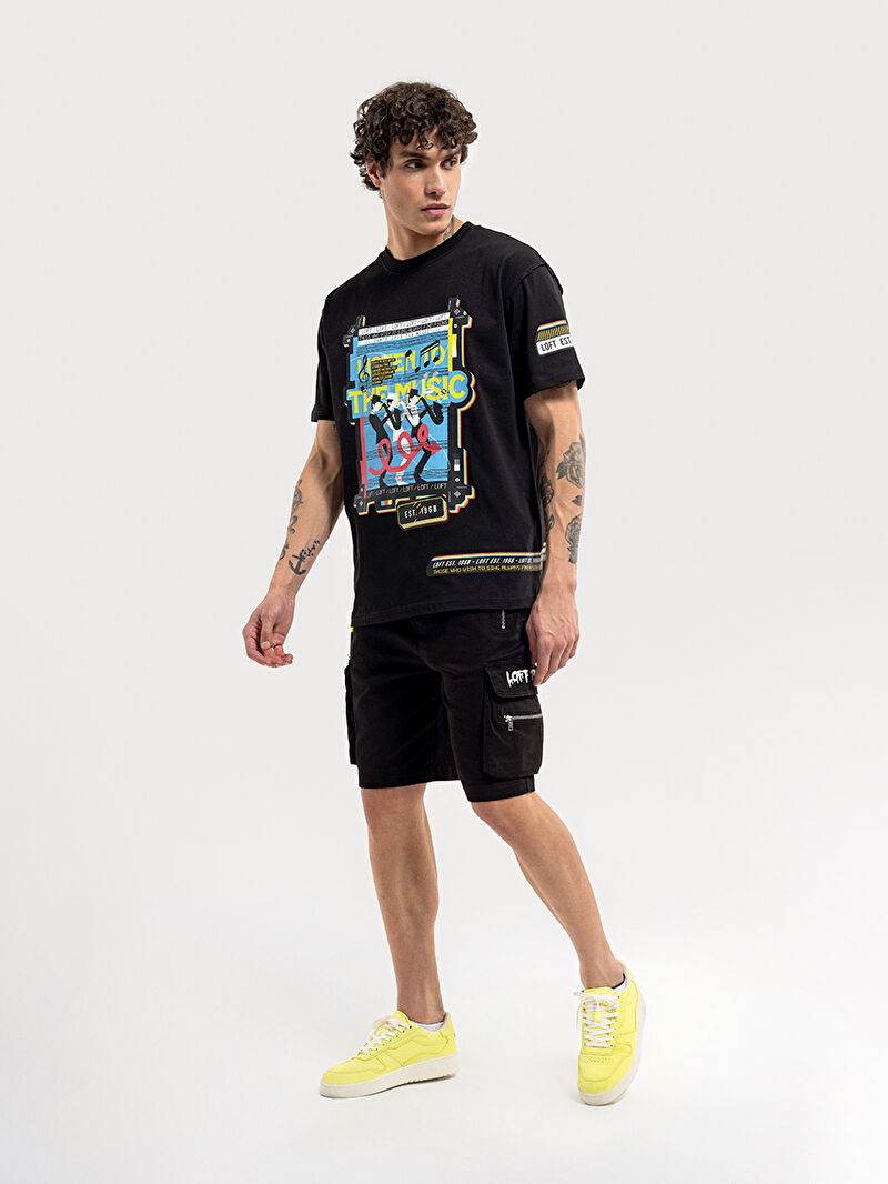 Loose Fit Erkek Tshirt K.kol