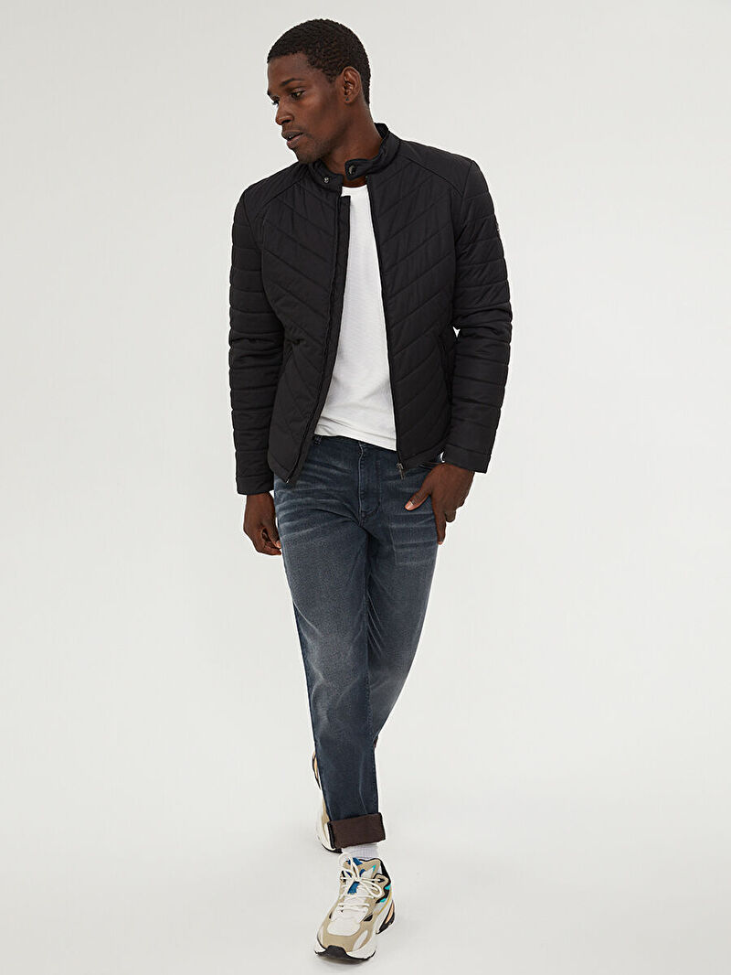 Slim Fit Erkek Mont