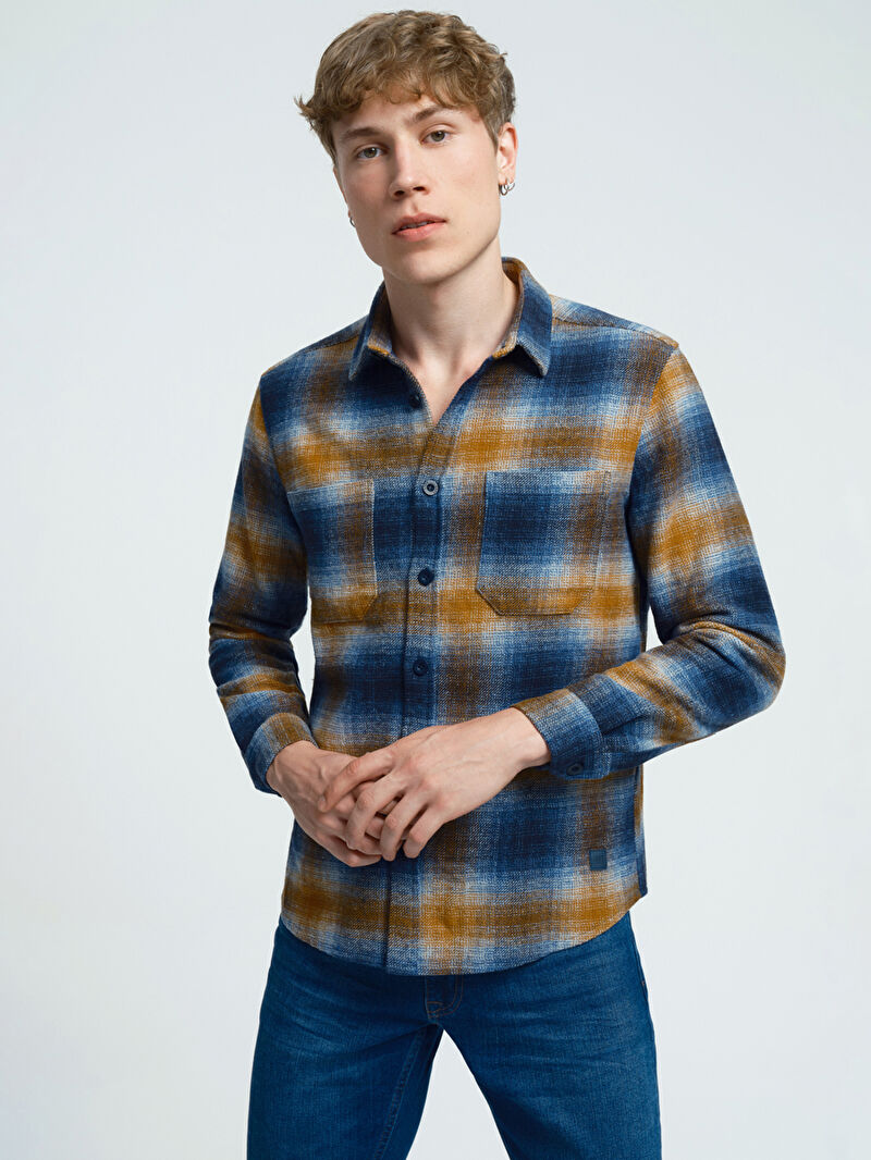 Regular Fit Erkek Gömlek U.kol