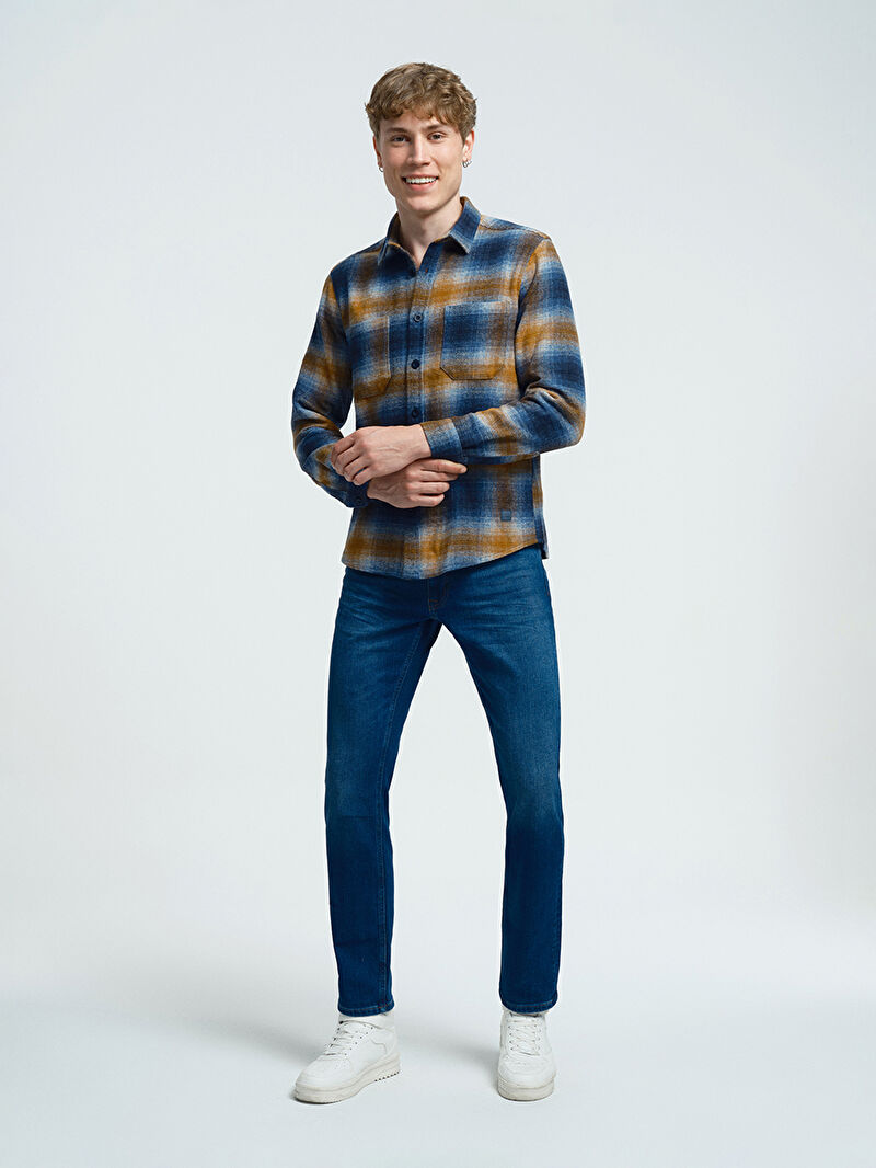 Regular Fit Erkek Gömlek U.kol