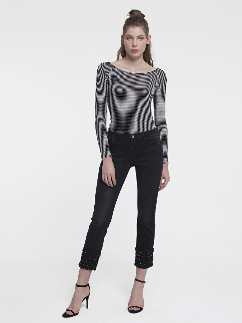 Cady Slim Fit Kadın Pantolon