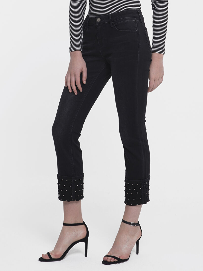 Cady Slim Fit Kadın Pantolon