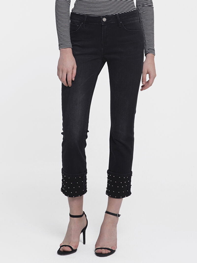 Cady Slim Fit Kadın Pantolon