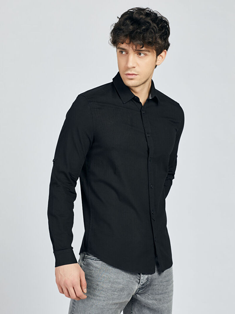 Regular Fit Erkek Gömlek U.kol
