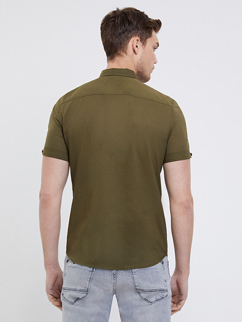 Regular Fit Erkek Gömlek K.kol