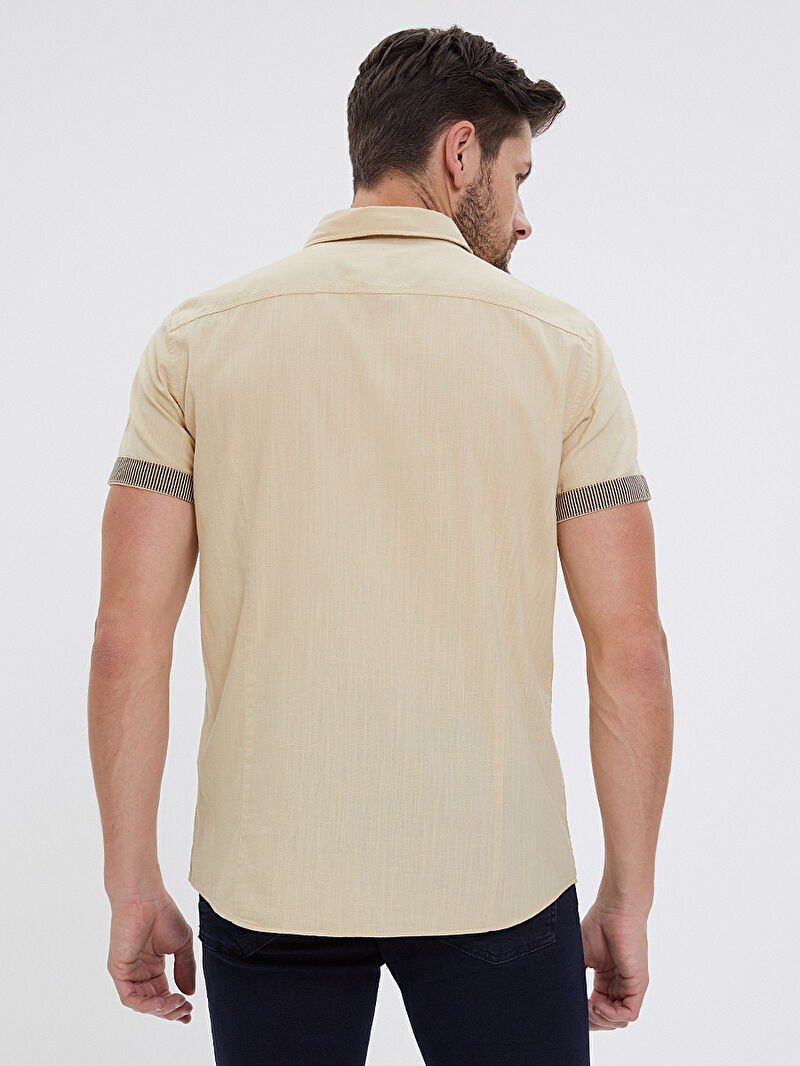 Regular Fit Erkek Gömlek K.kol