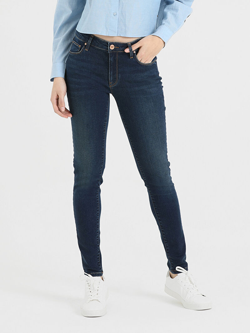 Nicole Skinny Fit Kadın Pantolon