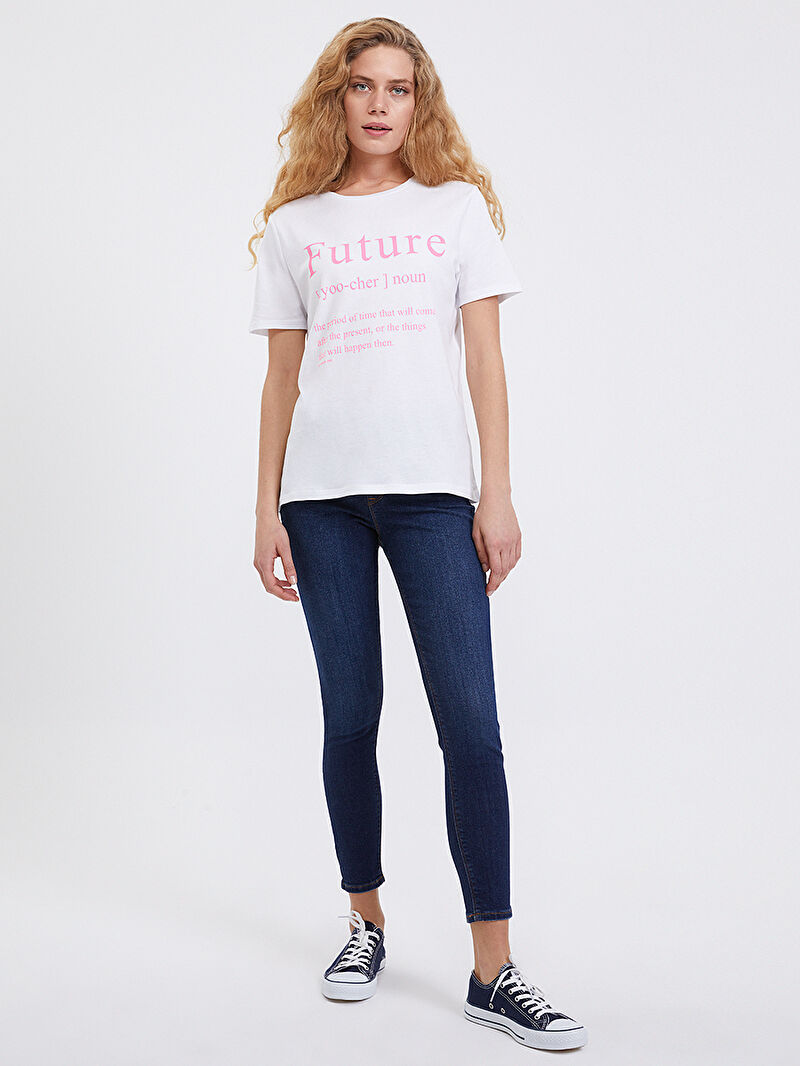 Nicole Skinny Fit Kadın Pantolon