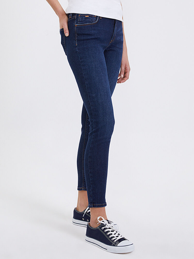 Nicole Skinny Fit Kadın Pantolon