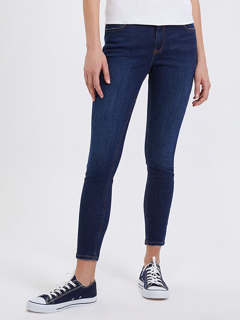 Nicole Skinny Fit Kadın Pantolon