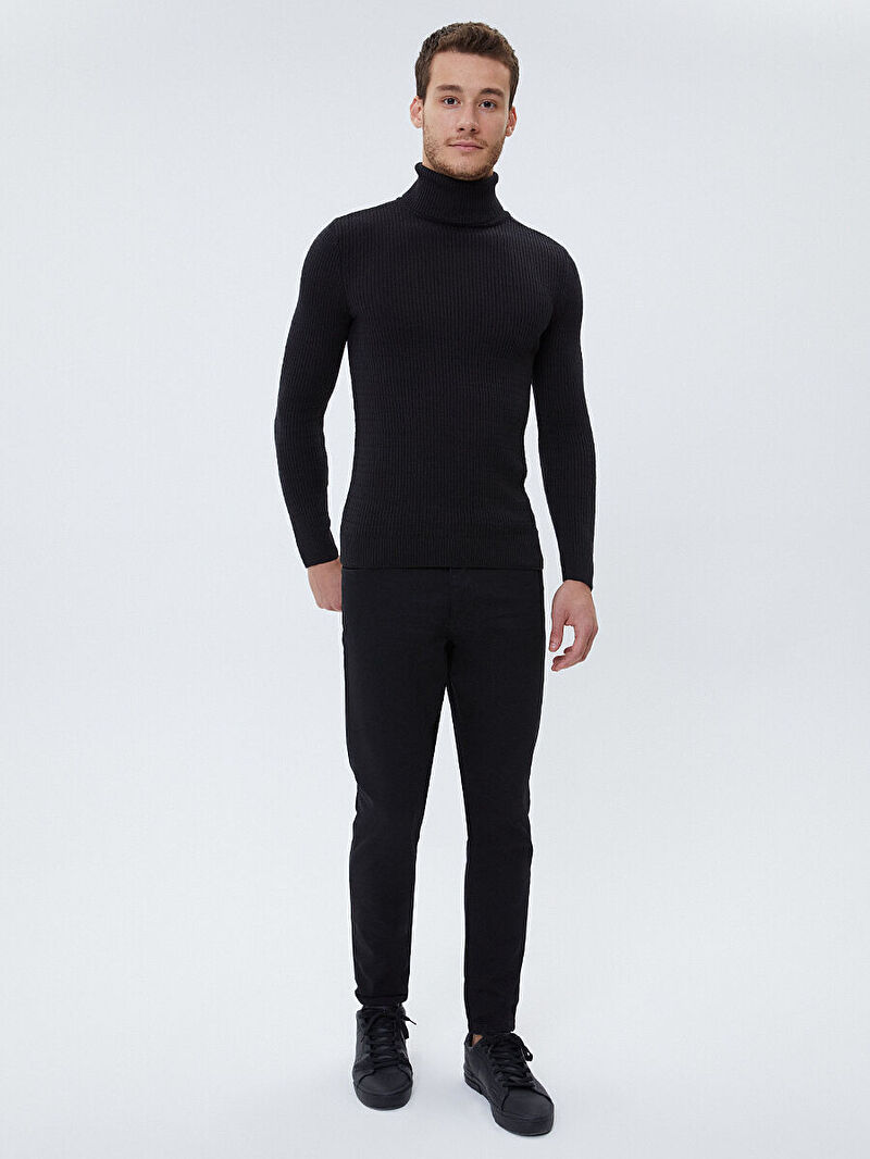 Slim Fit Erkek Kazak