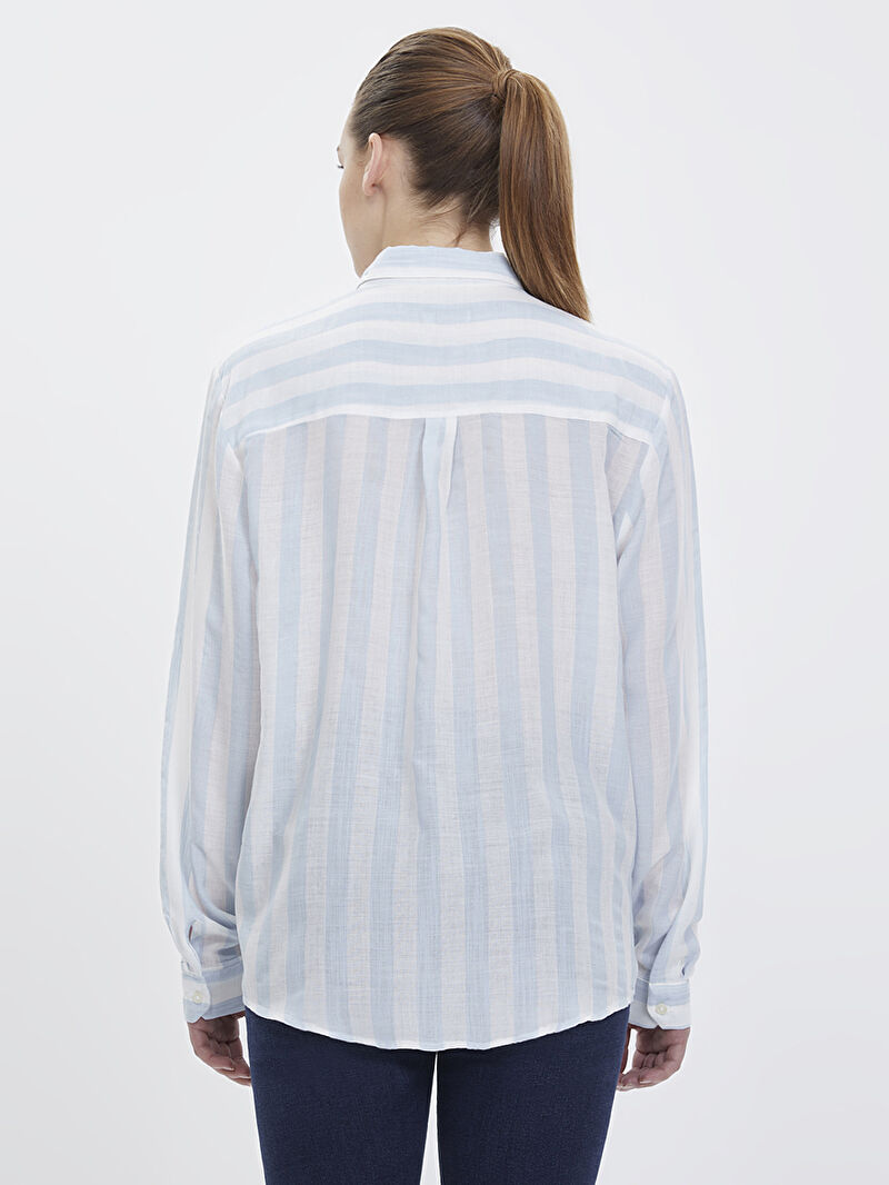 Regular Fit Kadın Gömlek U.kol