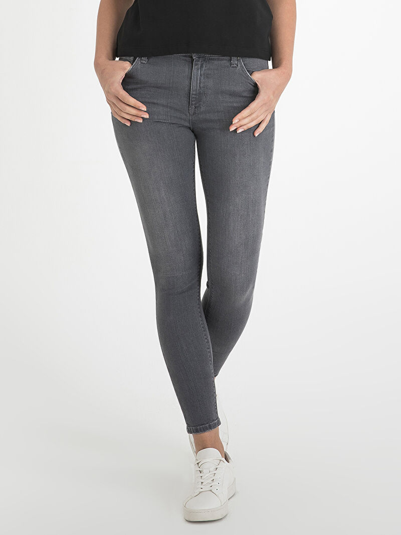 Nicole Skinny Fit Kadın Pantolon