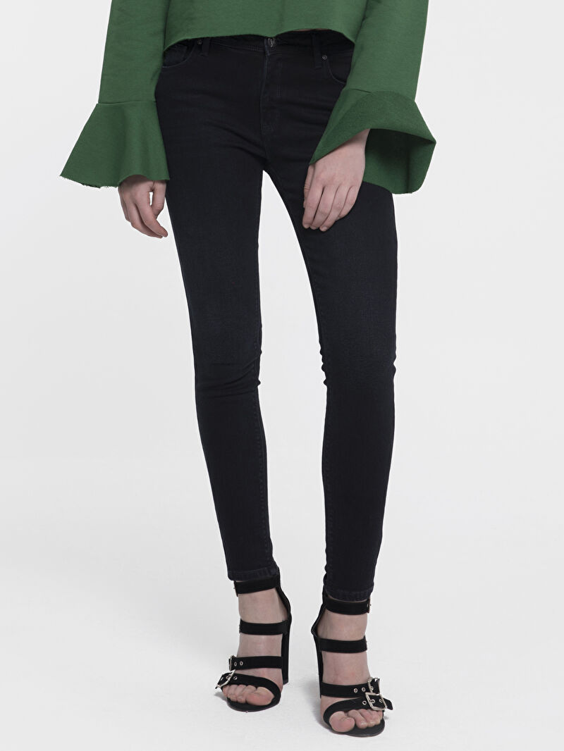 Nicole Skinny Fit Kadın Pantolon