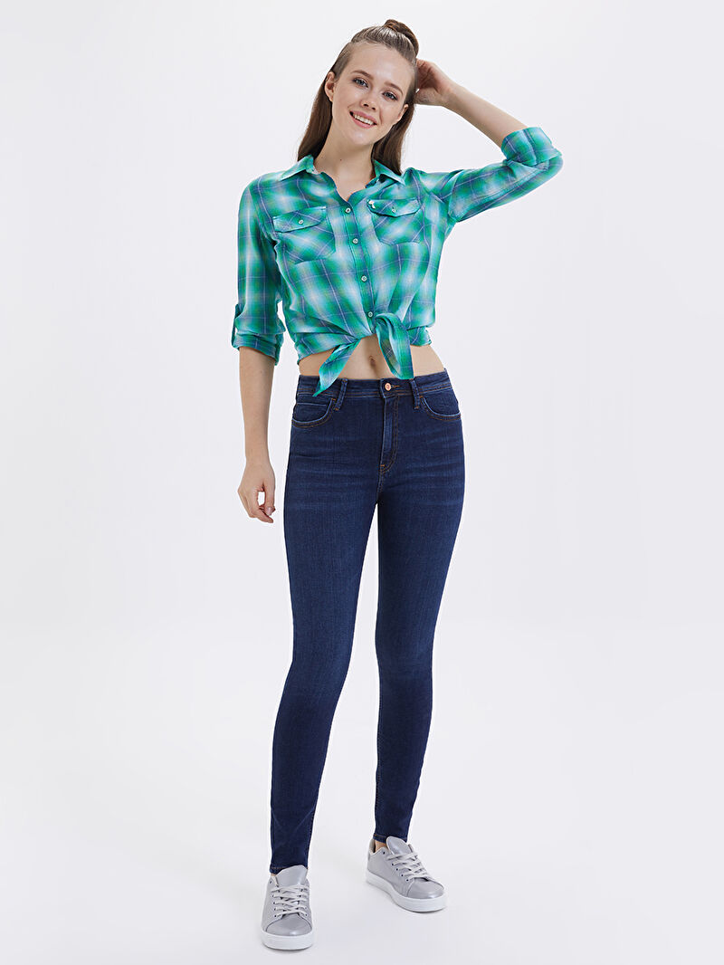 Natalie Skinny Fit Kadın Pantolon