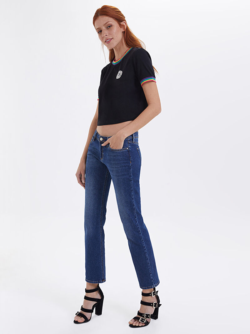 Cady Slim Fit Kadın Pantolon