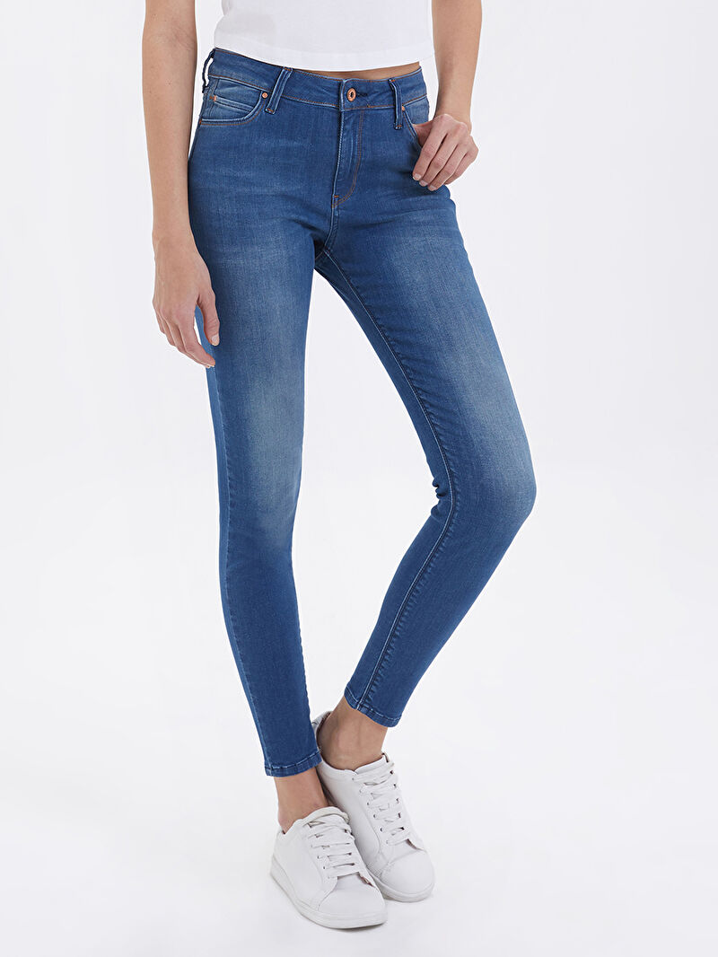 Nicole Skinny Fit Kadın Pantolon