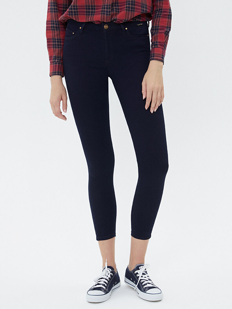 Nicole Skinny Fit Kadın Pantolon