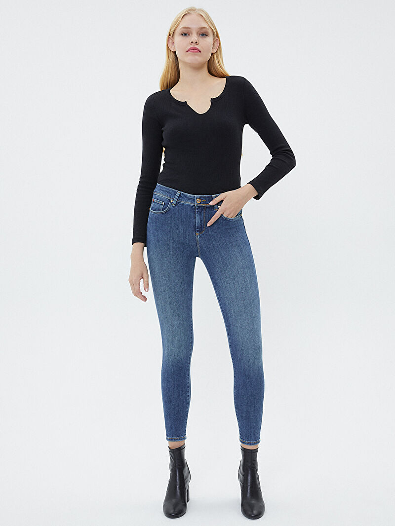 Push-up Skinny Fit Kadın Pantolon