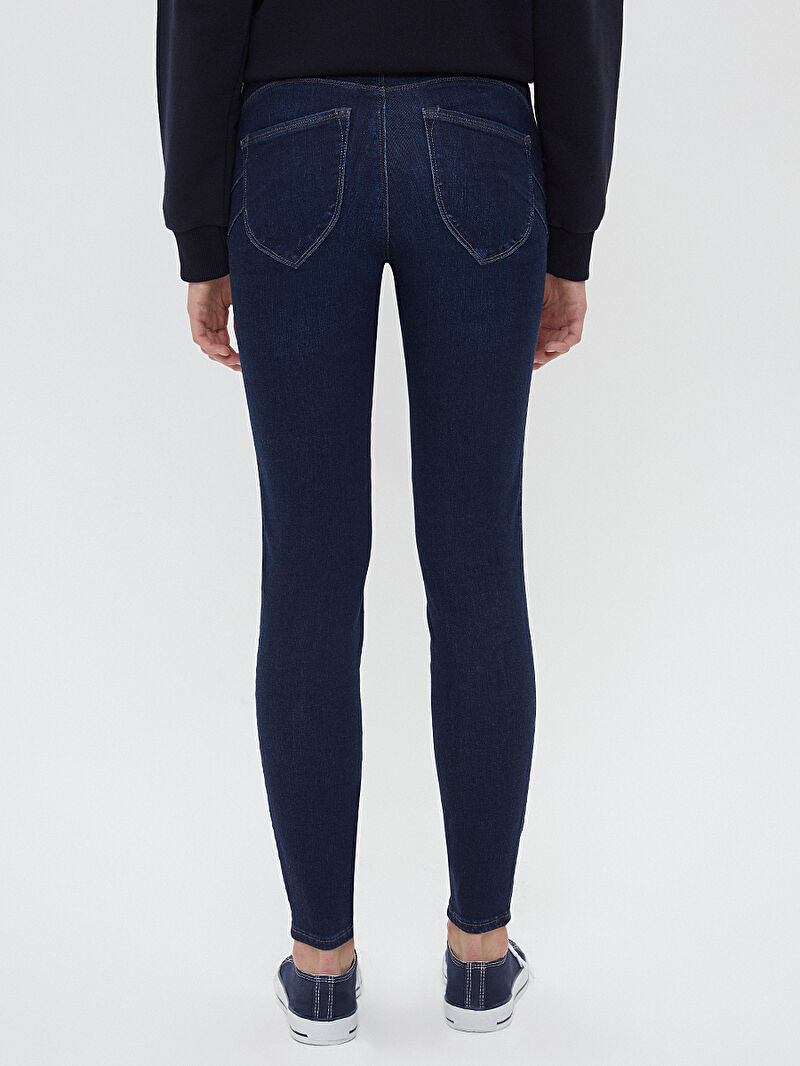 Push-in Skinny Fit Kadın Pantolon