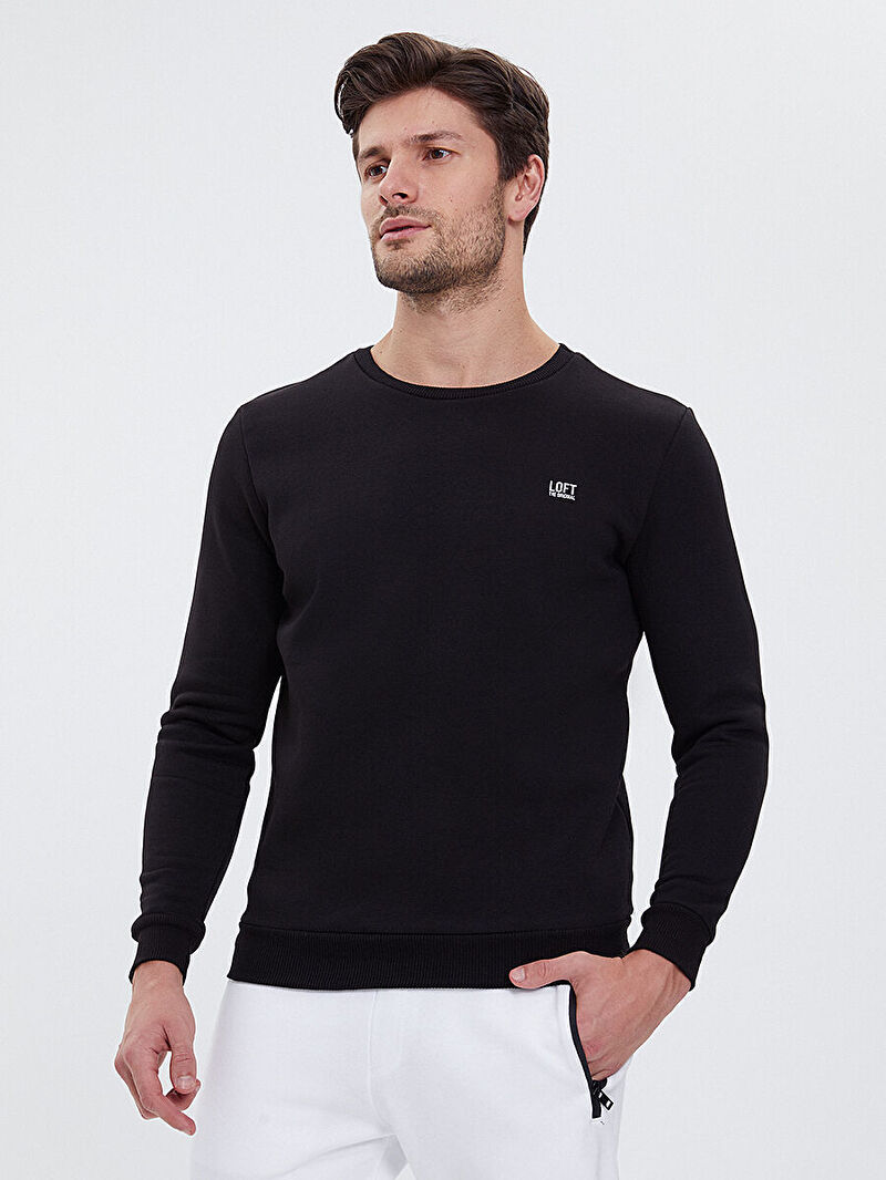 Regular Fit Erkek Sweatshirt