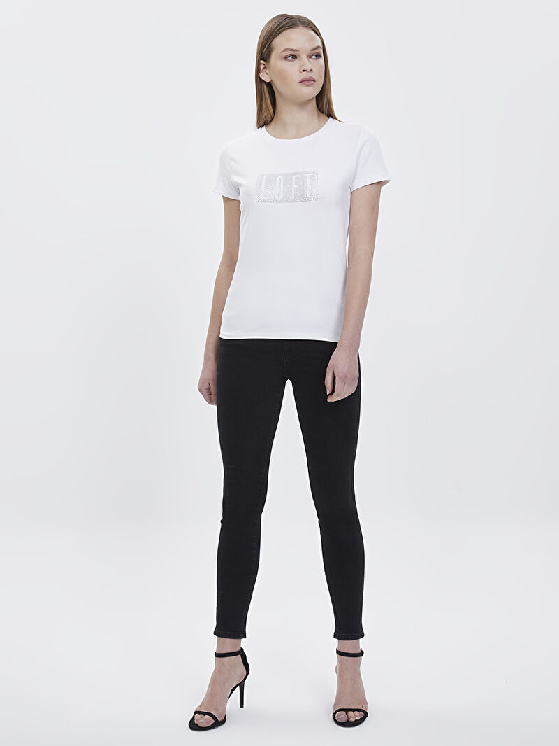 Slim Fit Kadın Tshirt K.kol