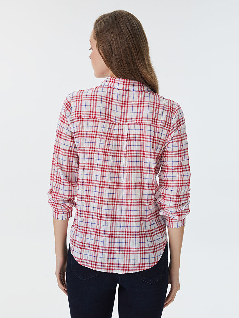 Regular Fit Kadın Gömlek U.kol