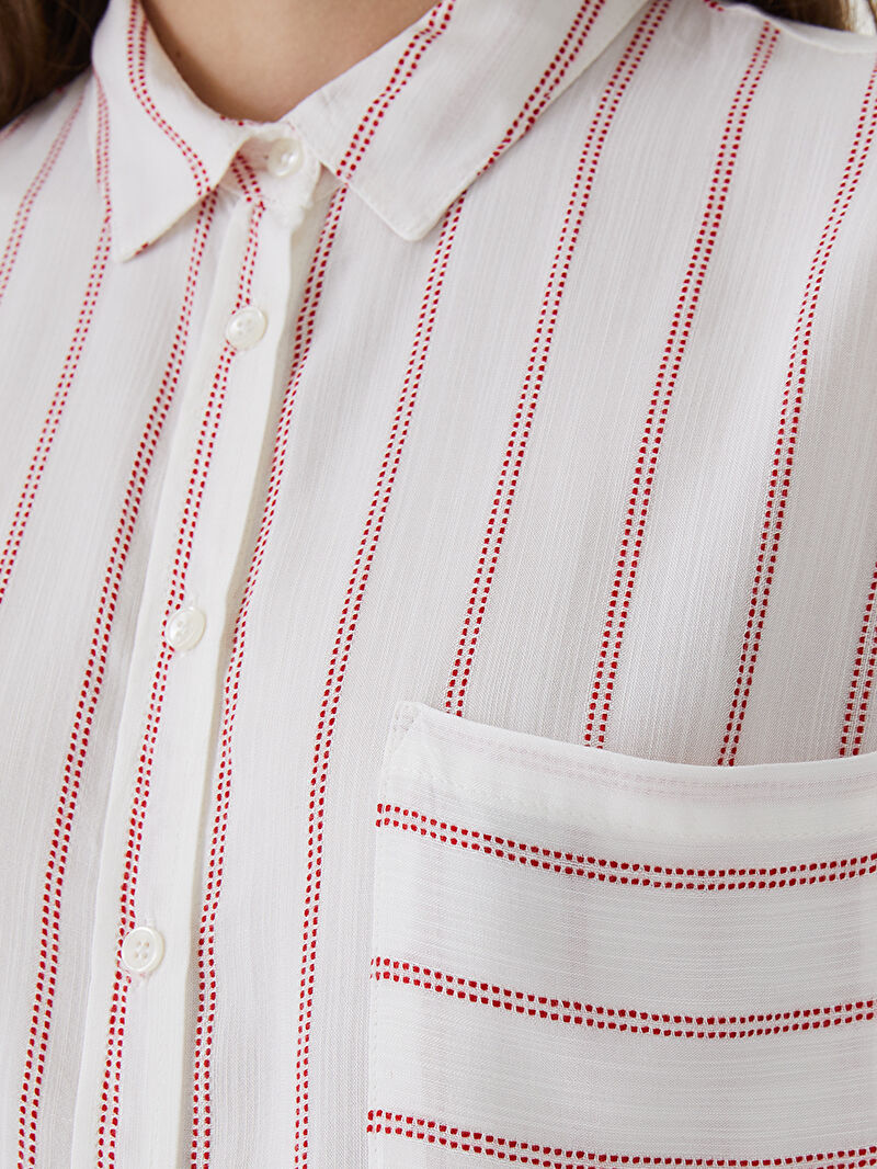 Regular Fit Kadın Gömlek K.kol