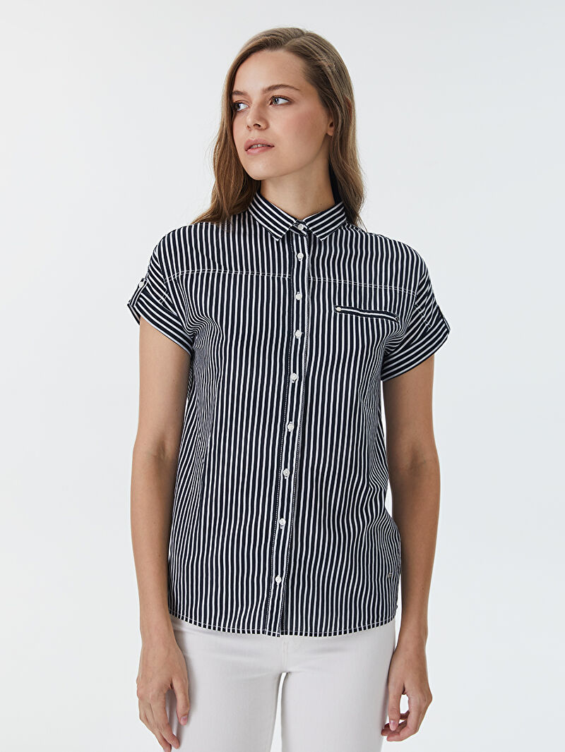 Regular Fit Kadın Gömlek K.kol