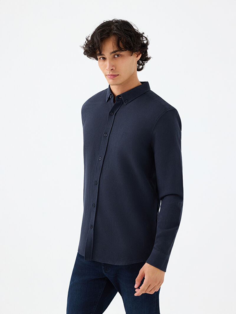 Regular Fit Erkek Gömlek U.kol