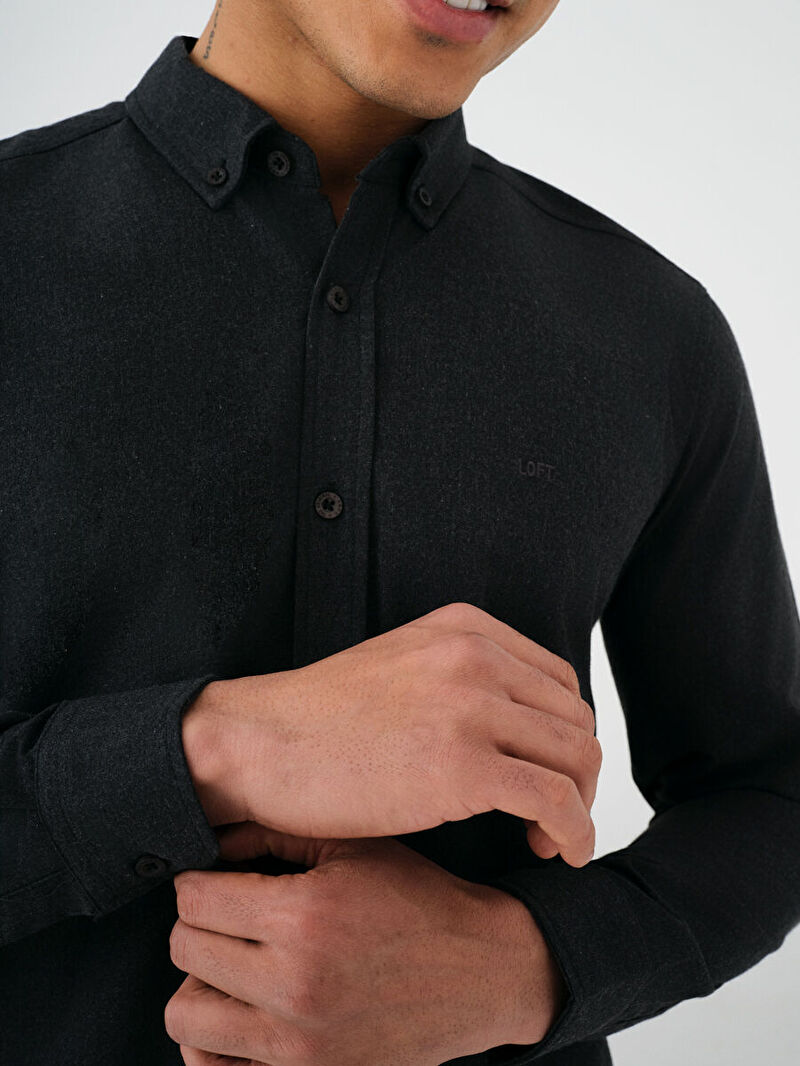 Regular Fit Erkek Gömlek U.kol