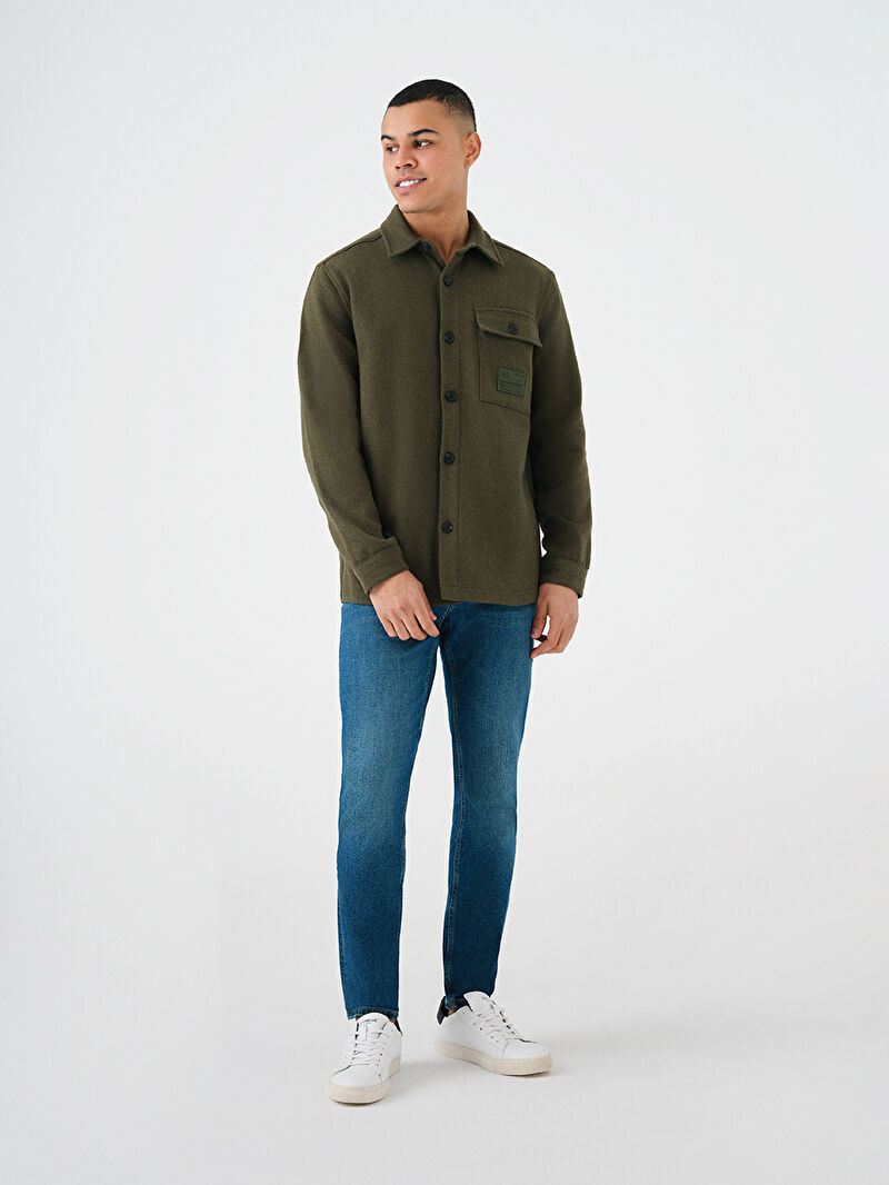 Relax Fit Erkek Gömlek U.kol