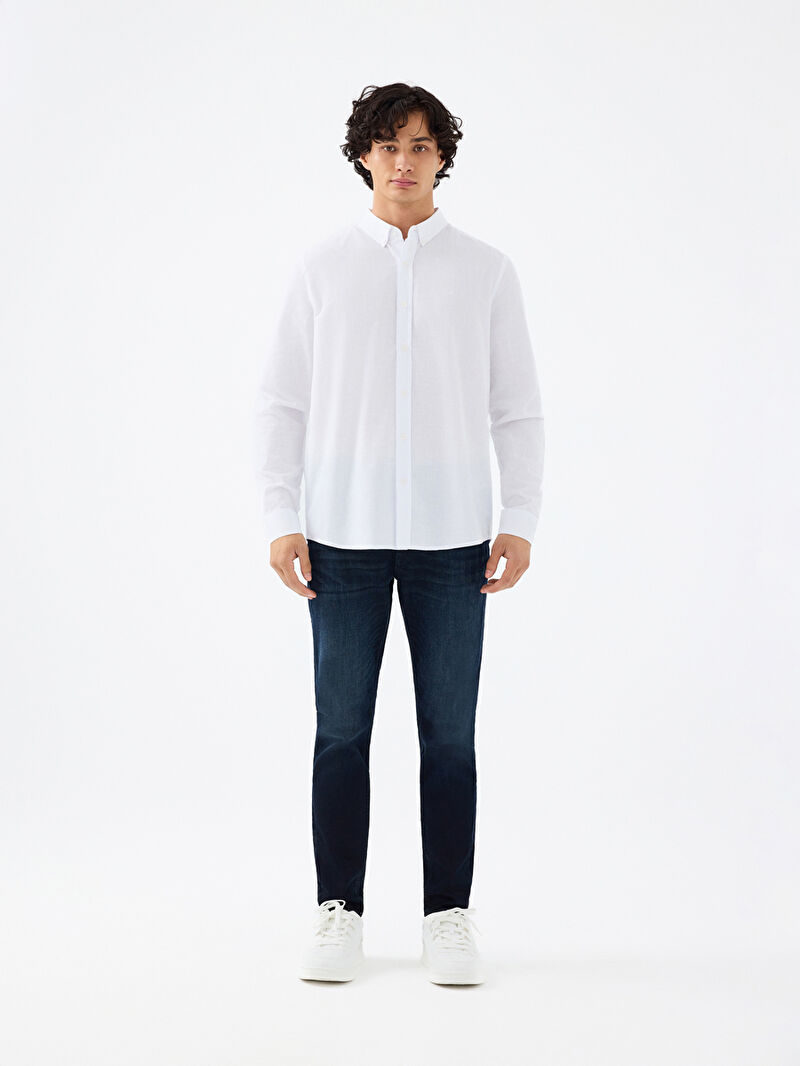 Regular Fit Erkek Gömlek U.kol