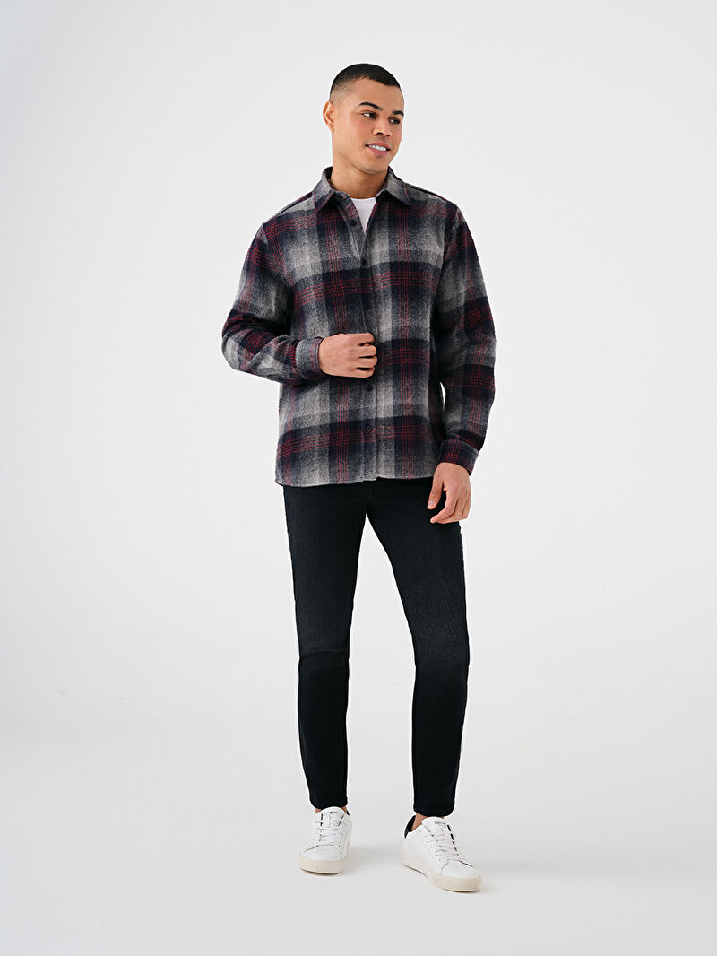 Relax Fit Erkek Gömlek U.kol