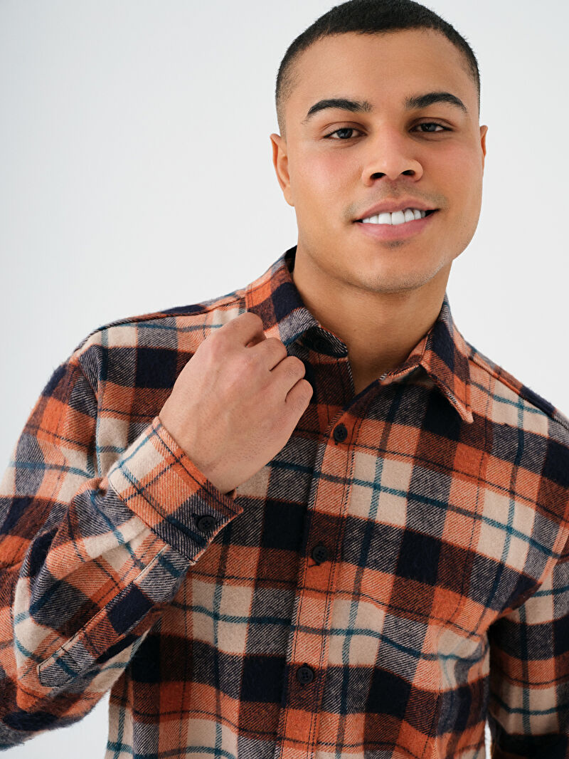 Relax Fit Erkek Gömlek U.kol