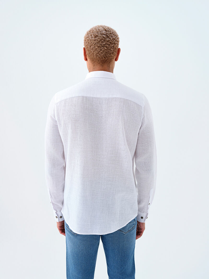 Regular Fit Erkek Gömlek U.kol