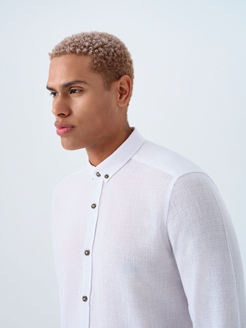 Regular Fit Erkek Gömlek U.kol