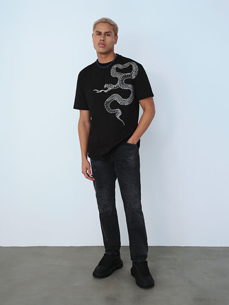 Loose Fit Erkek Tshirt K.kol