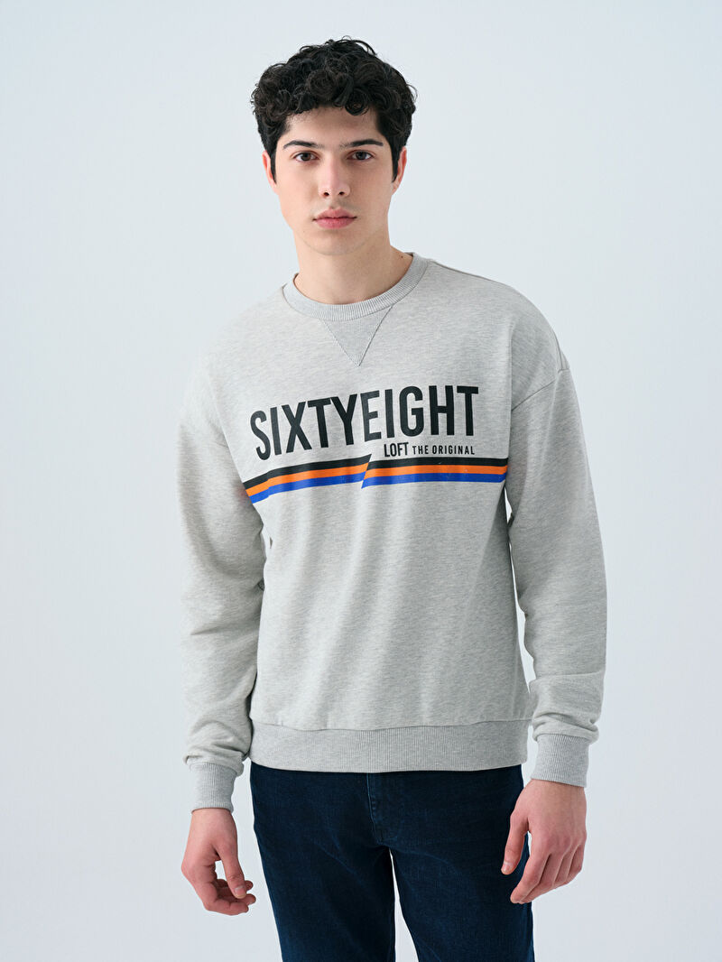 Regular Fit Erkek Sweatshirt