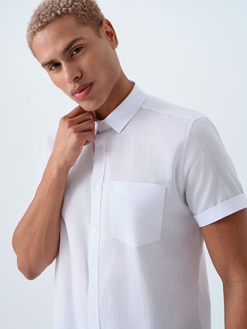 Regular Fit Erkek Gömlek K.kol