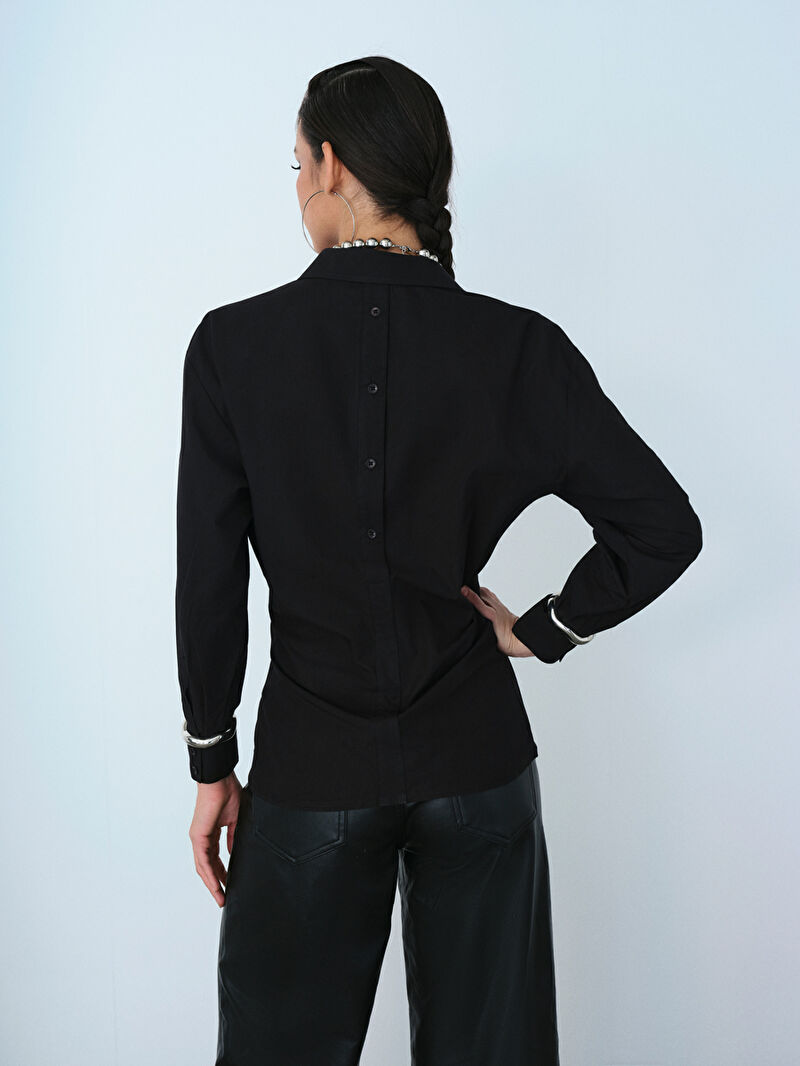 Loose Fit Kadın Gömlek U.kol