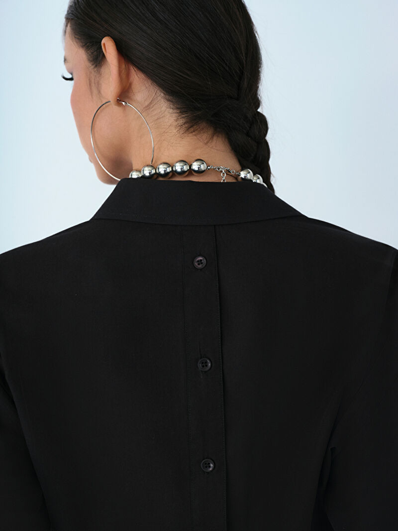 Loose Fit Kadın Gömlek U.kol