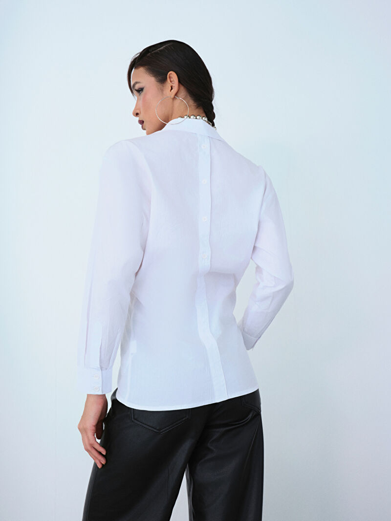 Loose Fit Kadın Gömlek U.kol