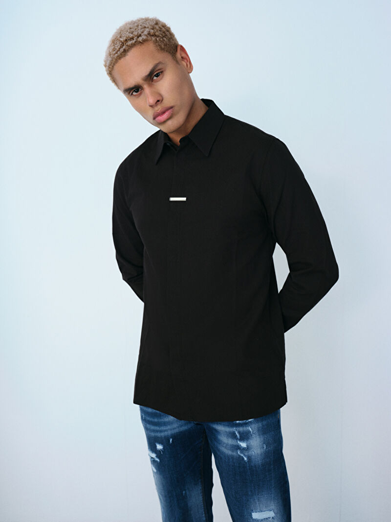 Regular Fit Erkek Gömlek U.kol