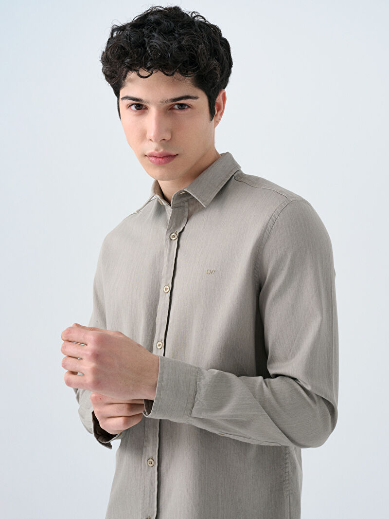 Regular Fit Erkek Gömlek U.kol